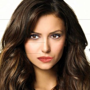 Rostro perfecto de mujer